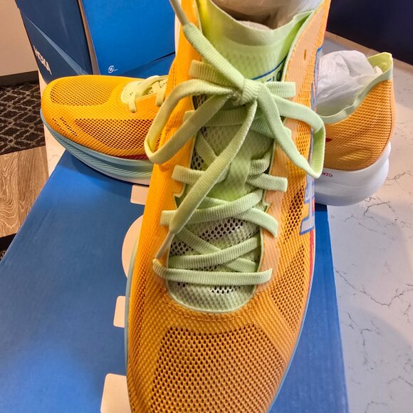 Hoka Cielo Road Orange Yellow Mustard 1143490-SYJ Men's Size 13 Running Shoe NEW - Picture 2 of 15